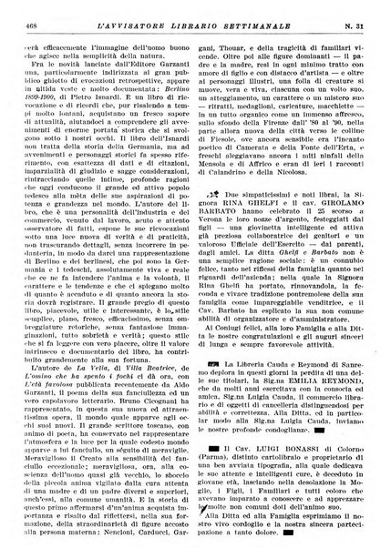 L'avvisatore librario settimanale bollettino bibliografico