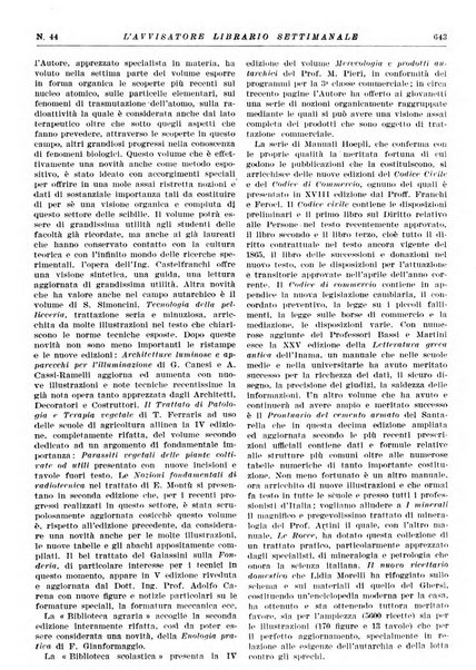 L'avvisatore librario settimanale bollettino bibliografico