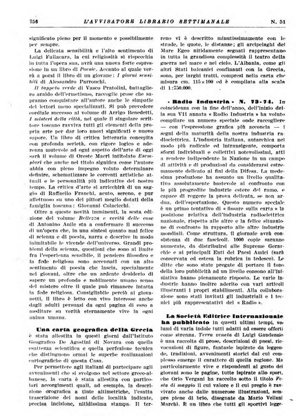 L'avvisatore librario settimanale bollettino bibliografico