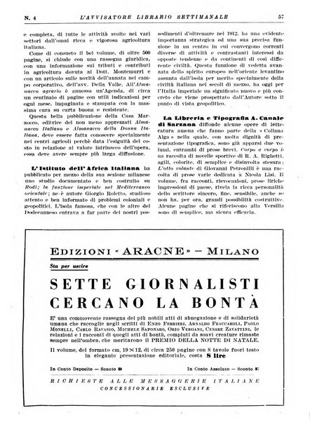 L'avvisatore librario settimanale bollettino bibliografico