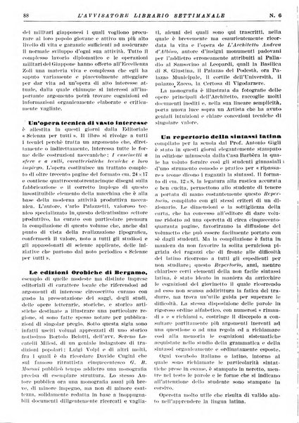 L'avvisatore librario settimanale bollettino bibliografico