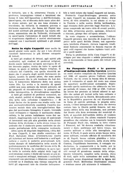 L'avvisatore librario settimanale bollettino bibliografico