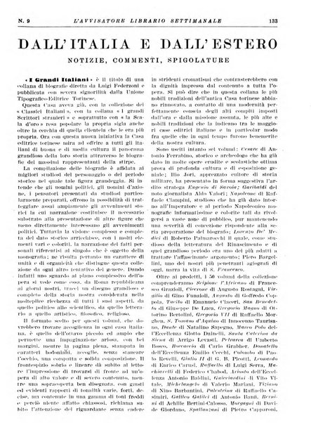 L'avvisatore librario settimanale bollettino bibliografico