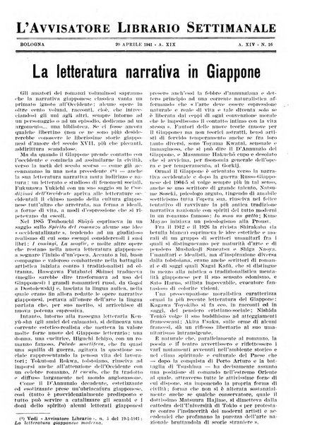 L'avvisatore librario settimanale bollettino bibliografico