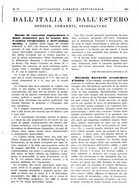 L'avvisatore librario settimanale bollettino bibliografico