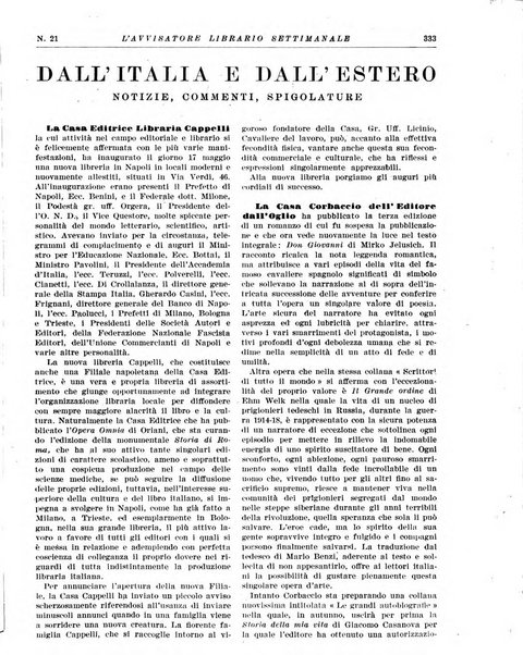 L'avvisatore librario settimanale bollettino bibliografico