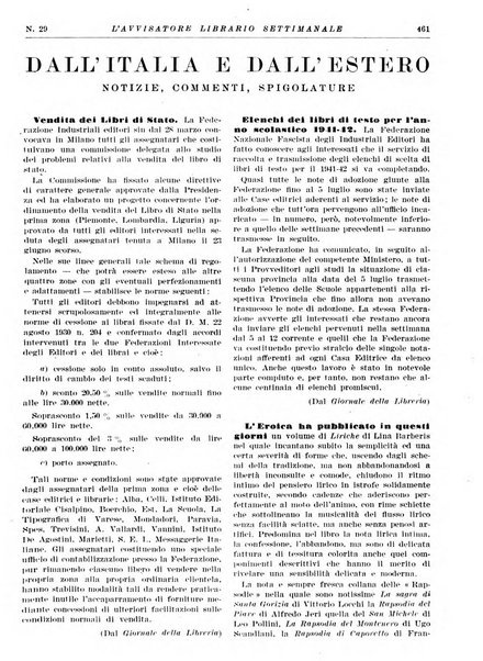 L'avvisatore librario settimanale bollettino bibliografico