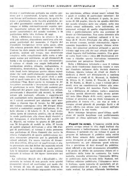 L'avvisatore librario settimanale bollettino bibliografico