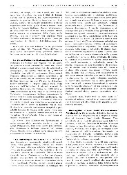 L'avvisatore librario settimanale bollettino bibliografico