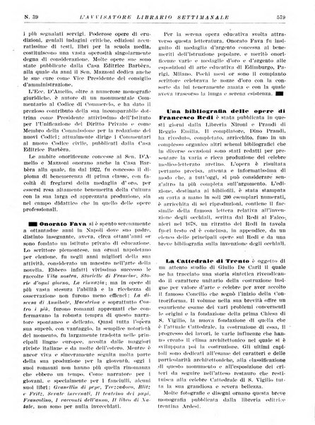 L'avvisatore librario settimanale bollettino bibliografico