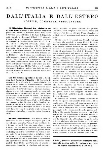 L'avvisatore librario settimanale bollettino bibliografico