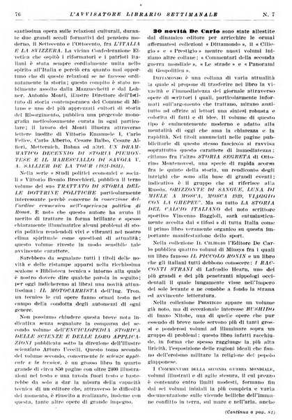 L'avvisatore librario settimanale bollettino bibliografico