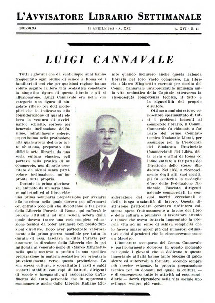 L'avvisatore librario settimanale bollettino bibliografico