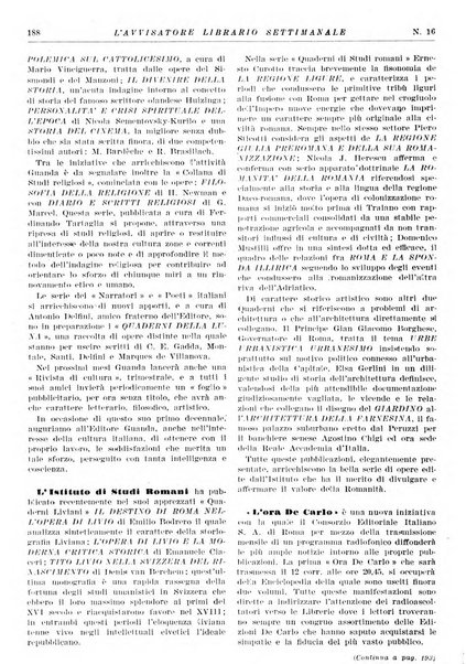 L'avvisatore librario settimanale bollettino bibliografico