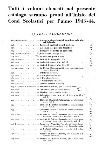 L'avvisatore librario settimanale bollettino bibliografico