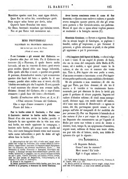 Il Baretti nuovo giornale d'istruzione