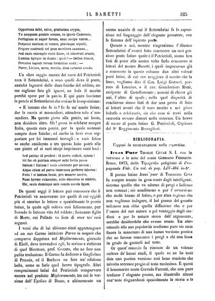 Il Baretti nuovo giornale d'istruzione