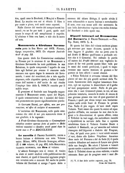 Il Baretti nuovo giornale d'istruzione