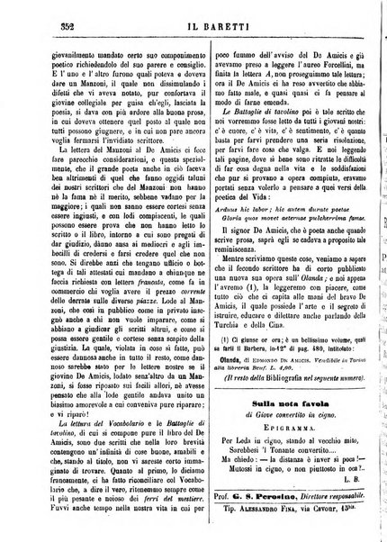 Il Baretti nuovo giornale d'istruzione