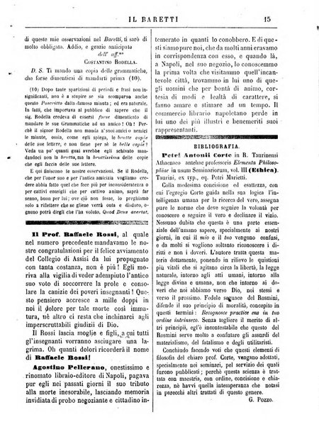 Il Baretti nuovo giornale d'istruzione