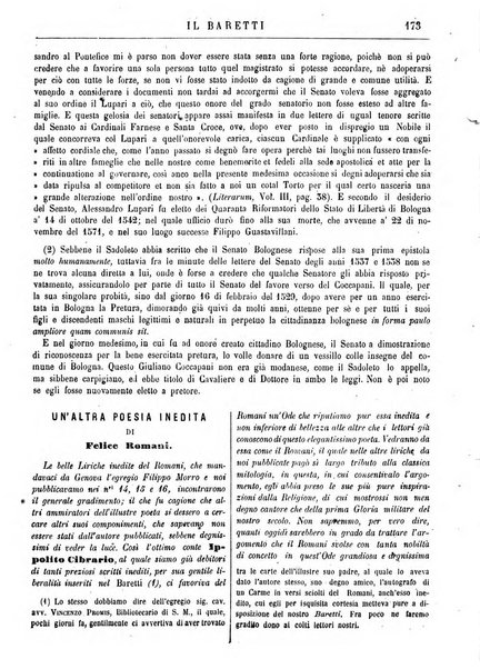 Il Baretti nuovo giornale d'istruzione