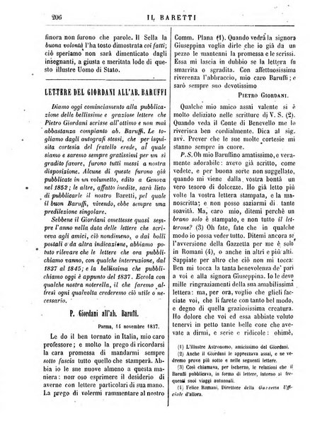 Il Baretti nuovo giornale d'istruzione