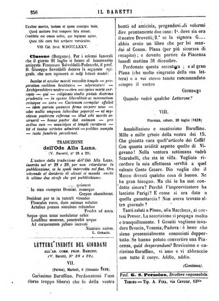 Il Baretti nuovo giornale d'istruzione