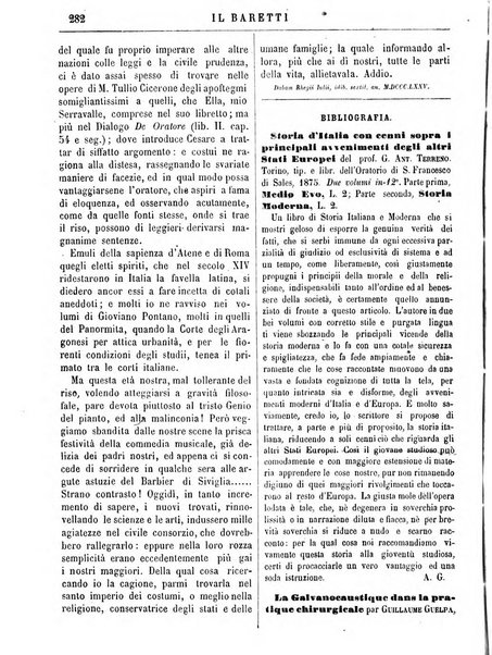 Il Baretti nuovo giornale d'istruzione