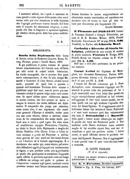 Il Baretti nuovo giornale d'istruzione