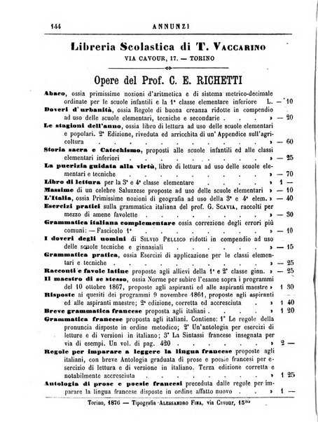 Il Baretti nuovo giornale d'istruzione