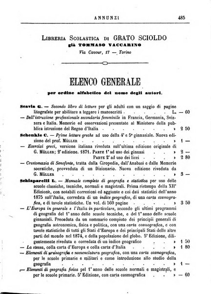 Il Baretti nuovo giornale d'istruzione