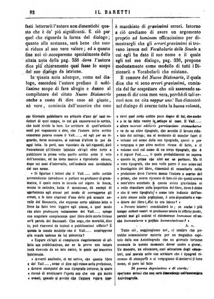 Il Baretti nuovo giornale d'istruzione