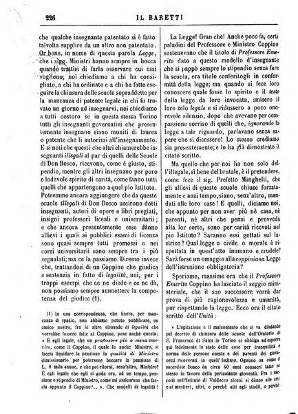 Il Baretti nuovo giornale d'istruzione