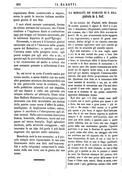 Il Baretti nuovo giornale d'istruzione