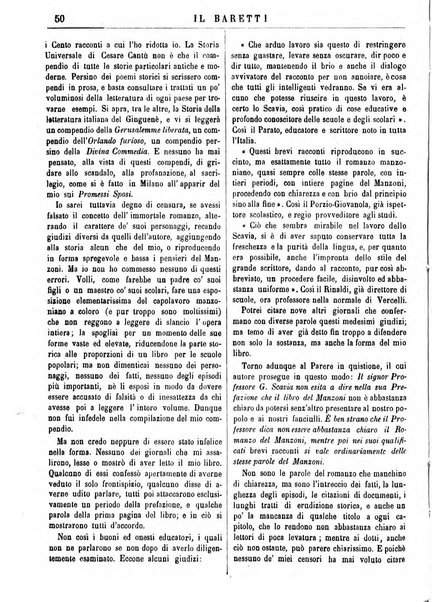 Il Baretti nuovo giornale d'istruzione