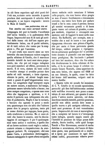 Il Baretti nuovo giornale d'istruzione