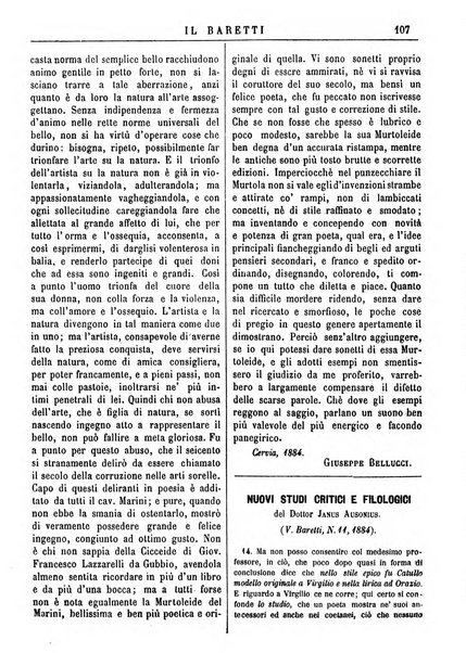 Il Baretti nuovo giornale d'istruzione