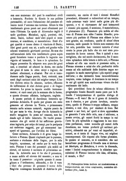 Il Baretti nuovo giornale d'istruzione