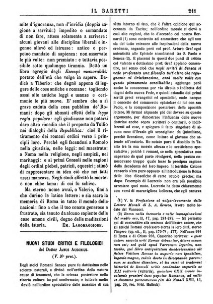 Il Baretti nuovo giornale d'istruzione