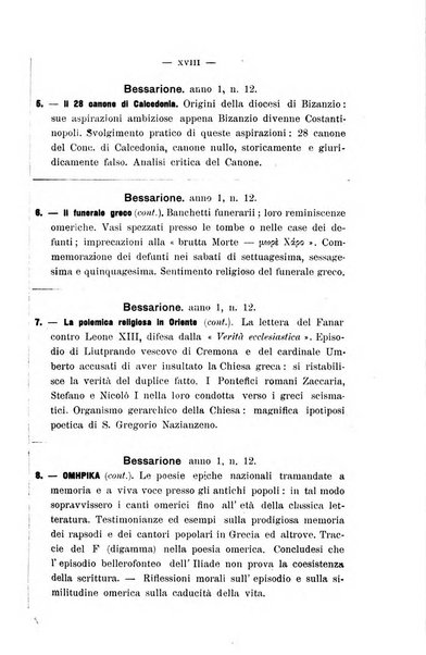 Bessarione pubblicazione periodica di studi orientali