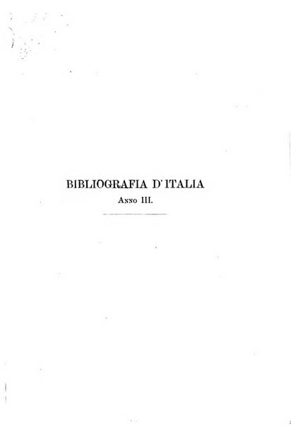 Bibliografia d'Italia compilata sui documenti comunicati dal Ministero dell'istruzione pubblica