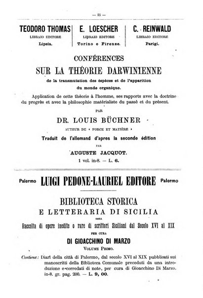 Bibliografia d'Italia compilata sui documenti comunicati dal Ministero dell'istruzione pubblica