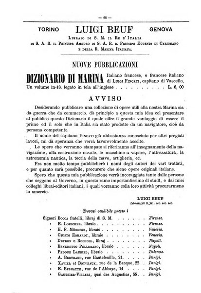 Bibliografia d'Italia compilata sui documenti comunicati dal Ministero dell'istruzione pubblica