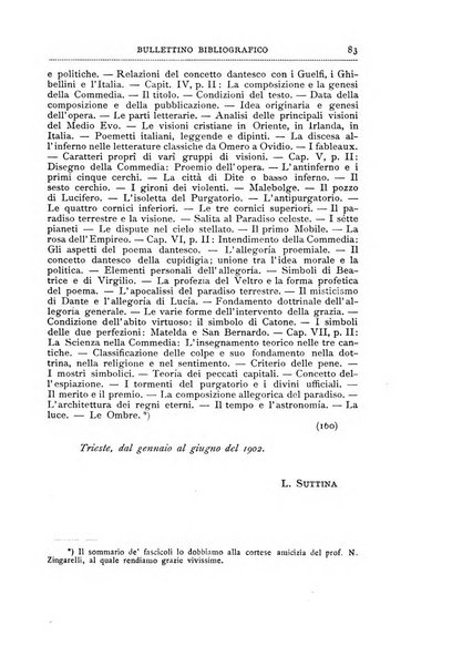 Bibliografia dantesca rassegna bibliografica degli studi intorno a Dante, al trecento e a cose francescane