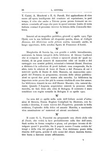 Bibliografia dantesca rassegna bibliografica degli studi intorno a Dante, al trecento e a cose francescane