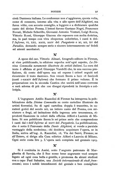 Bibliografia dantesca rassegna bibliografica degli studi intorno a Dante, al trecento e a cose francescane