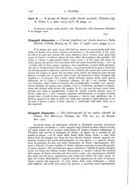 Bibliografia dantesca rassegna bibliografica degli studi intorno a Dante, al trecento e a cose francescane