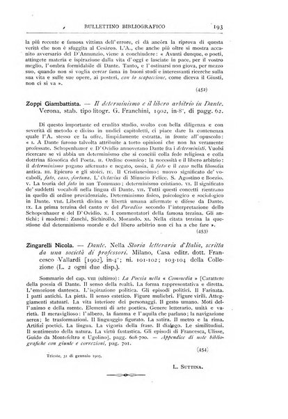 Bibliografia dantesca rassegna bibliografica degli studi intorno a Dante, al trecento e a cose francescane