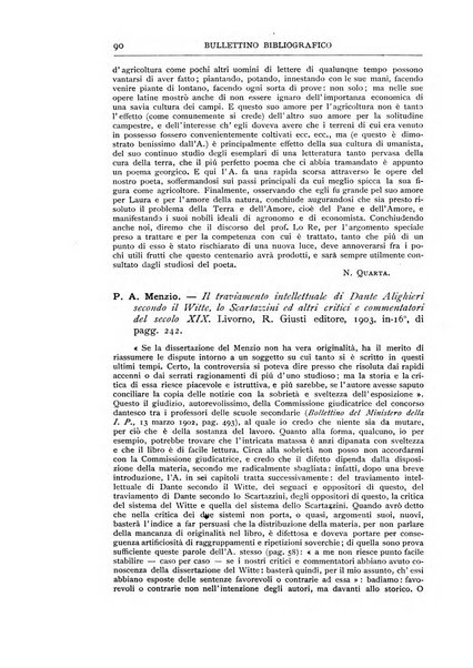 Bibliografia dantesca rassegna bibliografica degli studi intorno a Dante, al trecento e a cose francescane