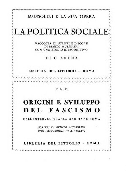 Bibliografia fascista rassegna mensile del movimento culturale fascista in Italia e all'estero